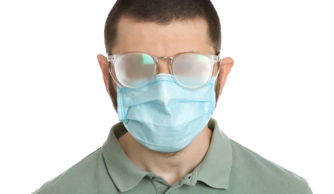 Glasses Fogging Up With Your Face Mask?