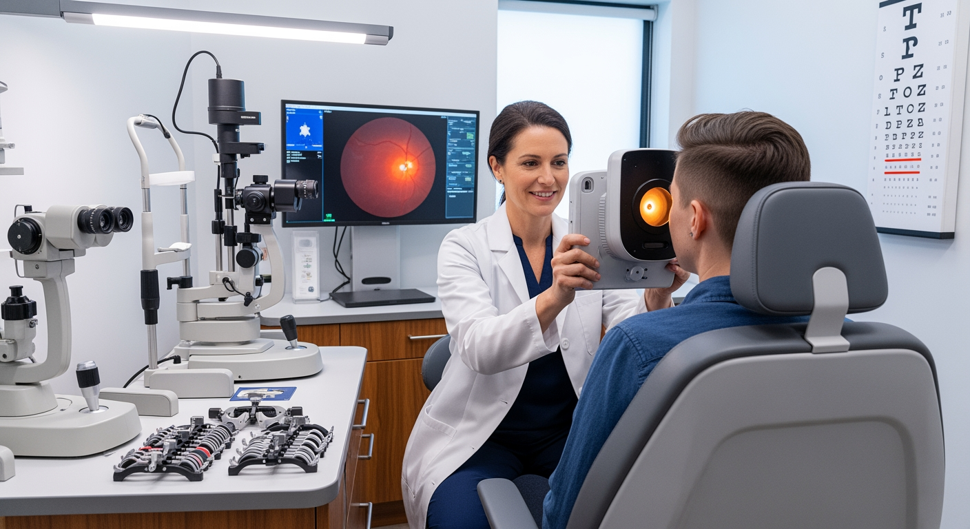 Diabetic Eye Exam: What to Expect Featured image for Diabetic Eye Exam: What to Expect