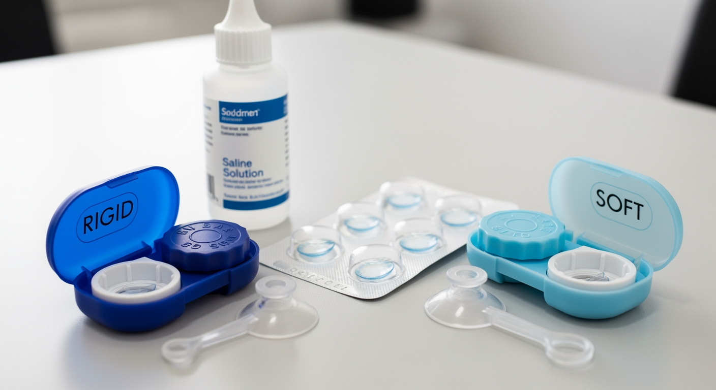 Hard vs Soft Contacts: Pros Featured image for Hard vs Soft Contacts: Pros